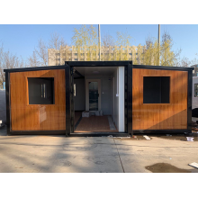 maison de conteneurs pliables préfabriques coulissant le bureau à domicile